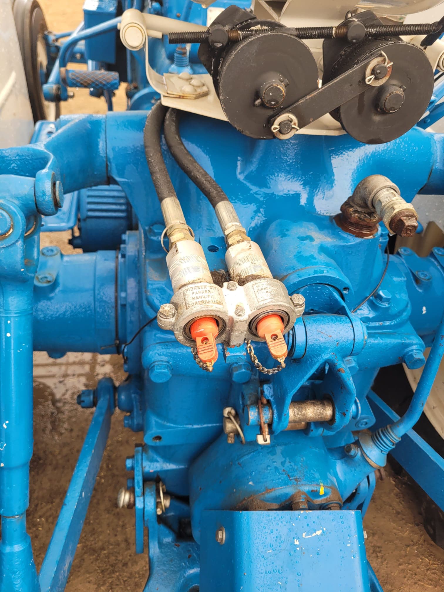 Hydraulic system and PTO on 1964 Fordson Super Major 5000